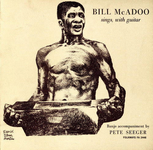the album cover for Mcadoo/Seeger - Bill McAdoo Sings with Guitar