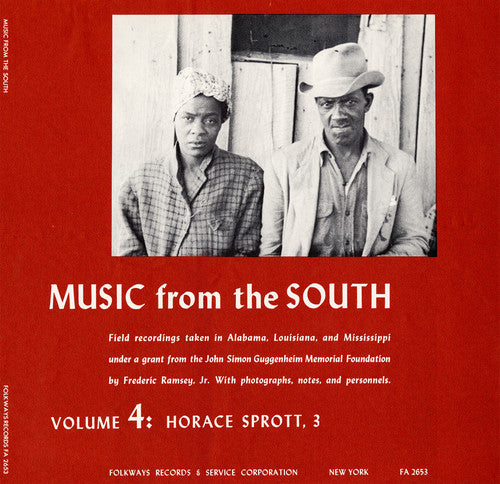 Sprott,horace - Music From The South Vol. 4: Horace Sprott 3 - Music CD