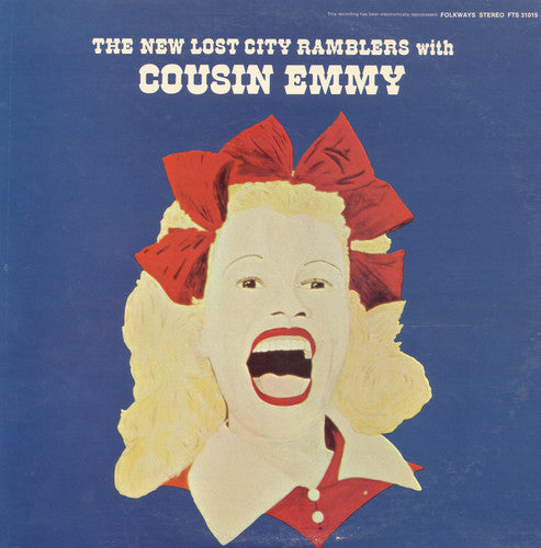 the album cover for Cousin Emmy & The New Lost City Ramblers - New Lost City Ramblers with Cousin Emmy