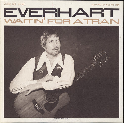 the album cover for Bob Everhart - Waitin' for a Train