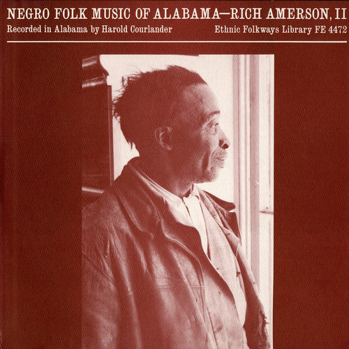 Amerson,rich - Negro Folk Music Of Alabama 4 - Music CD