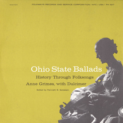 the album cover for Anne Grimes - Ohio State Ballads
