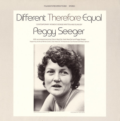 Seeger,peggy - Different Therefore Equal - Music CD