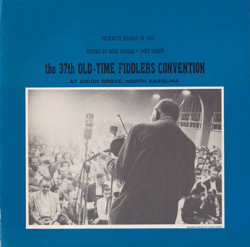 the album cover for 37th Old Time Fiddlers Convention At Union Grove - 37th Old Time Fiddler's / Various