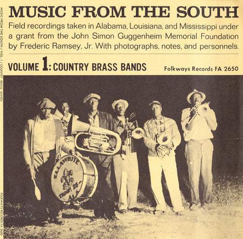 the album cover for Music From The South - South 1: Country Brass / Various