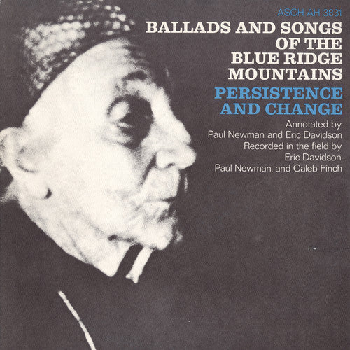 the album cover for Ballads & Songs Of The Blue Ridge Mountains Persi - Blue Ridge Mountains / Various
