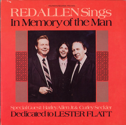 Allen,red - In Memory Of The Man: Dedicated To Lester Flatt - Music CD