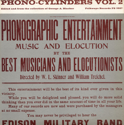 Phono-cylinders 2 / Various - Phono-cylinders 2 / Various - Music CD