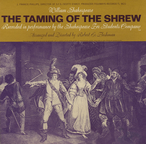 Shakespeare For Students Company - The Taming Of The Shrew: William Shakespeare - Music CD