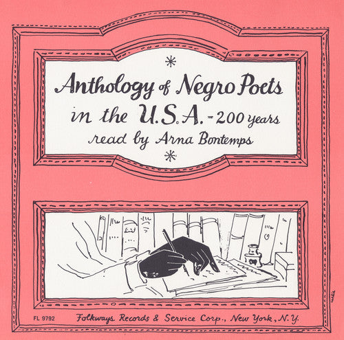 Bontemps,arna - Anthology Of Negro Poets In The U.s.a. - 200 Years - Music CD