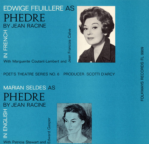 the album cover for Phodre By Jean Racine - Phedre: By Jean Racine / Various