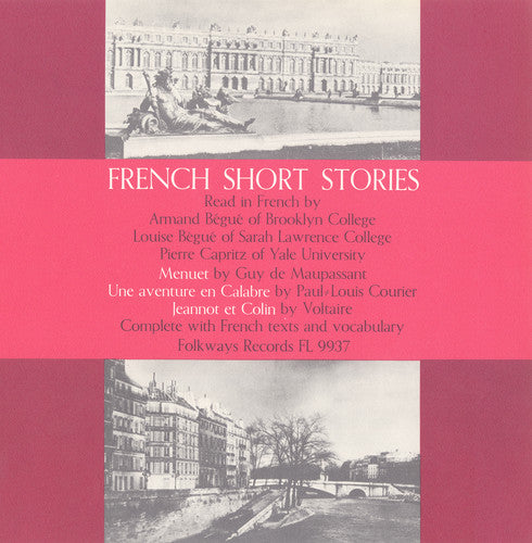 the album cover for Armand Begue & Louise - French Short Stories, Vol. 1: Read in French