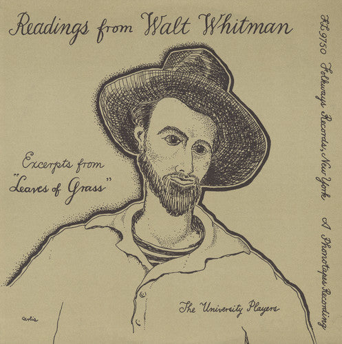 University Players,the - Selections From Walt Whitman's Leaves Of Grass - Music CD