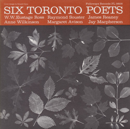Six Toronto Poets / Various - Six Toronto Poets / Various - Music CD