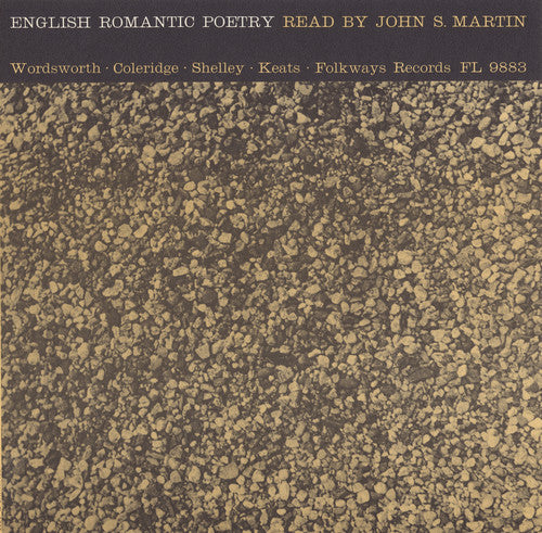 the album cover for John Martin S - English Romantic Poetry: Read By John S. Martin