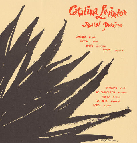 the album cover for Catalina Levinton - Catalina Levinton - Recital Poetico