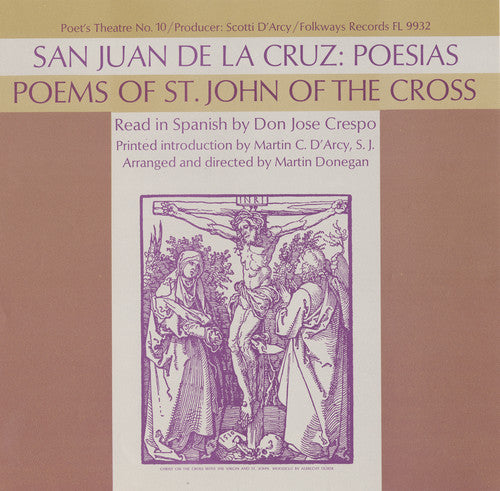 the album cover for Don Crespo Jose - San Juan de la Cruz: Poesias 1