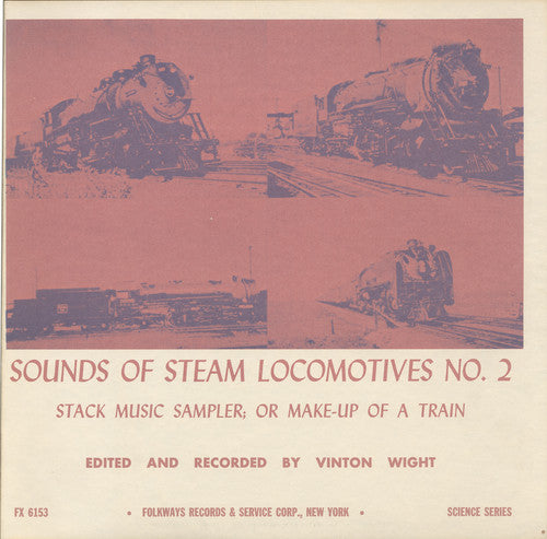 the album cover for Sounds Of Steam Locomotives No - Steam Locomotives 2 / Various
