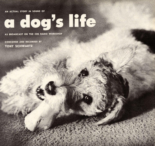 the album cover for Tony Schwartz - An Actual Story in Sound of a Dog's Life