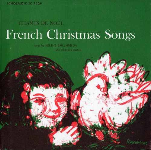 the album cover for Helene Baillargeon - French Christmas Songs: Chants de Noel