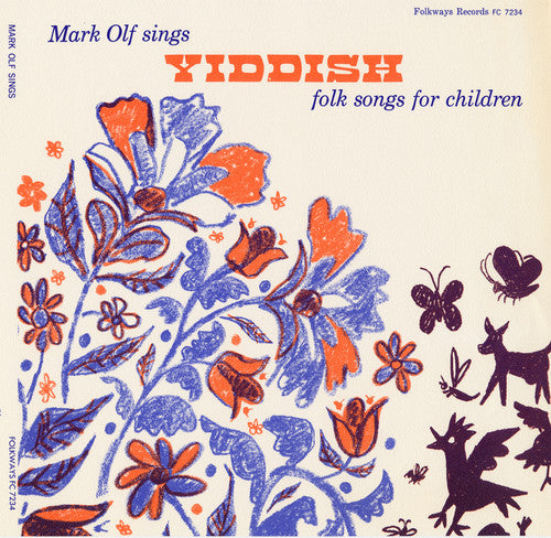 Olf,mark - Yiddish Folk Songs For Children - Music CD