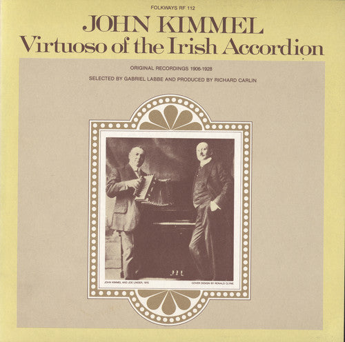 Kimmel,john - John Kimmel - Virtuoso Of The Irish Accordion - Music CD