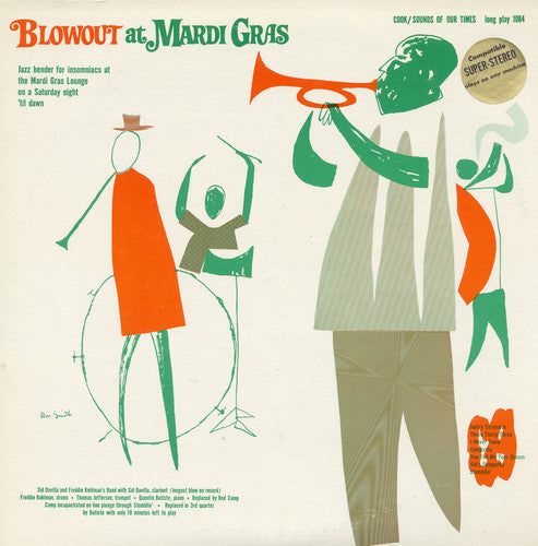 the album cover for Blowout At Mardi Gras - Blowout at Mardi Gras / Various