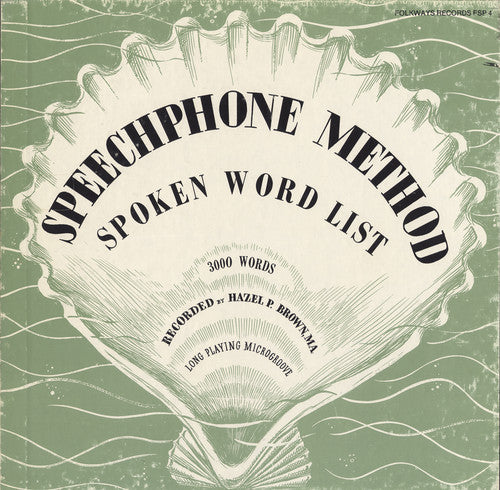 the album cover for Hazel P. Brown - Speechphone Method: Spoken Word List
