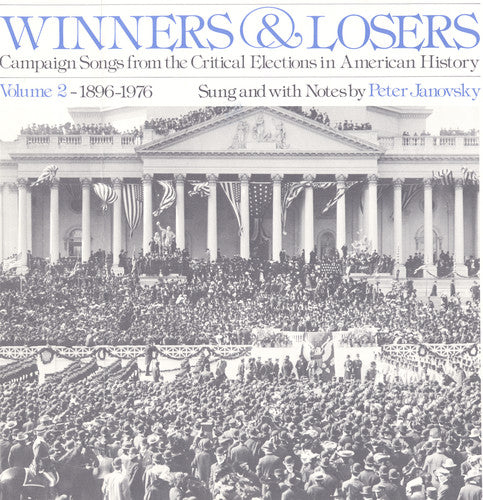 the album cover for Peter Janovsky - Winners and Losers: Campaign Songs 2