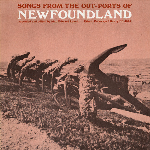 the album cover for Songs From The Out-Ports Of Newfoundland - Out-Ports Newfoundland / Various
