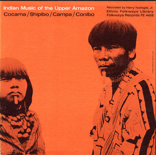 the album cover for Indian Music Of The Upper Amazon - Indian Music Upper Amazon / Various