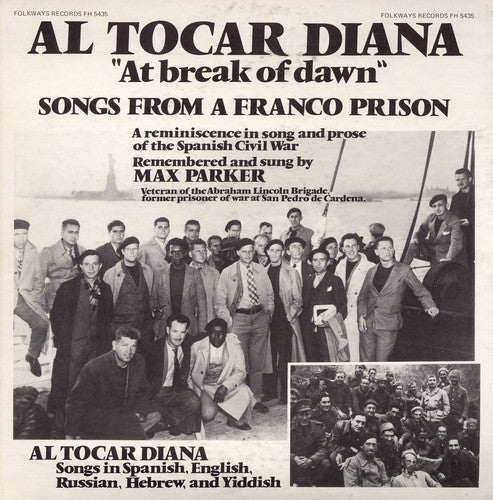 the album cover for Max Parker - Al Tocar Diana: At the Break of Dawn