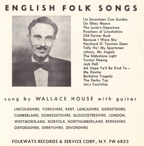 Wallace House - English Folk Songs - Music CD