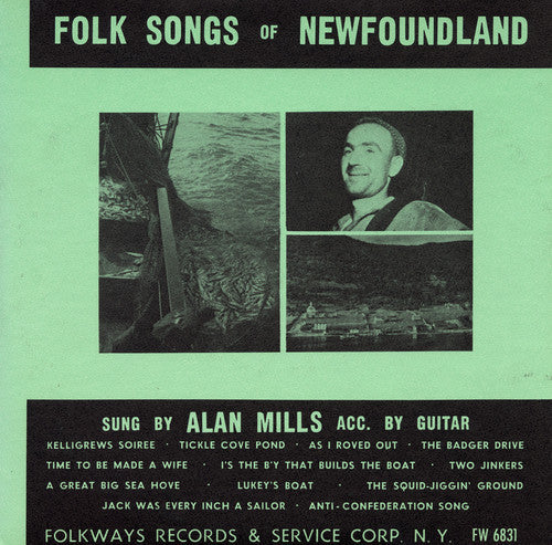Folk Songs of Newfoundland Music CD