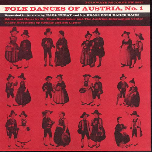 the album cover for Karl Kubat - Folk Dances of Austria, Vol. 1