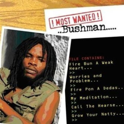 Bushman - Most Wanted - Music CD