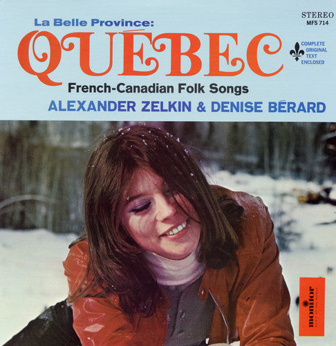 Zelkin And Denise Berard,alexander - Belle Province Quebec: French-canadian Folk Songs - Music CD
