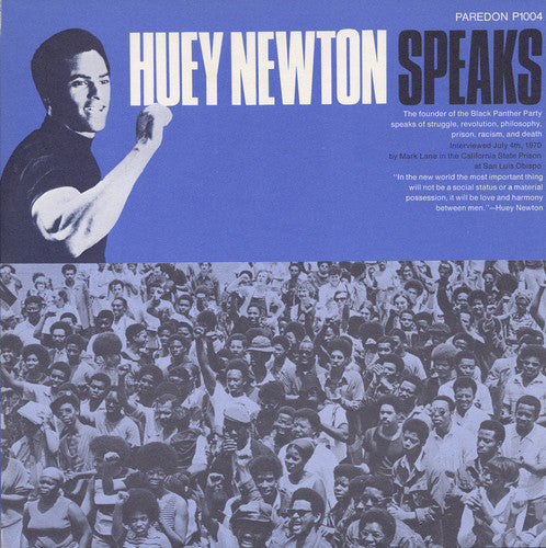 Newton,huey P. - Huey Newton Speaks - Music CD
