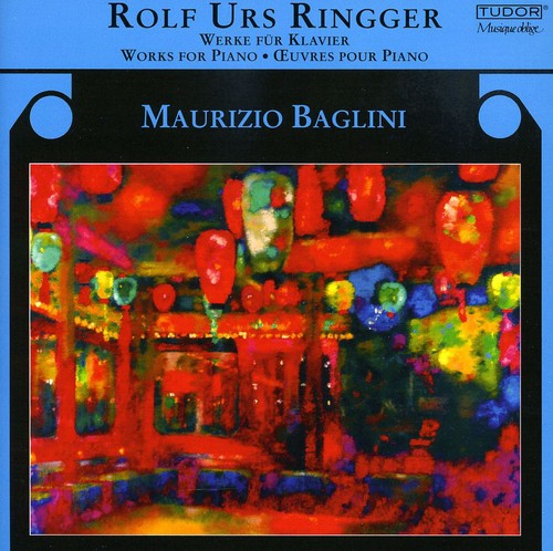 the album cover for R.U. Ringger - Works for Piano
