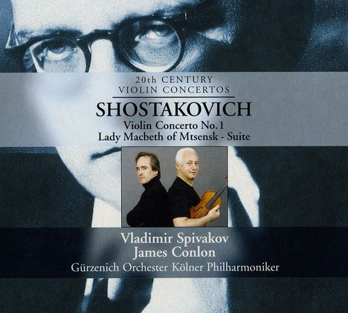 the album cover for Vladimir Spivakov - Violin Concerto / Lady MacBeth