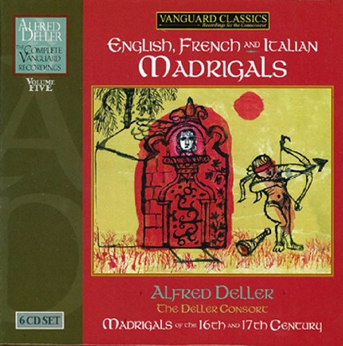 Madrigals: Complete Deller 5 [6 CD] Music CD