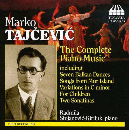 the album cover for Radmila Stojanovic-Kuriluk - Complete Piano Music