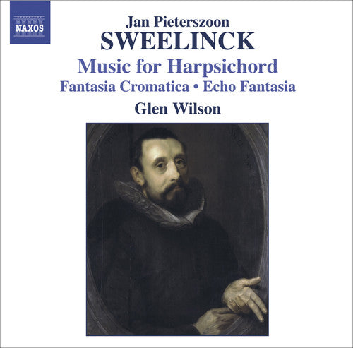 the album cover for Glen Wilson - Music for Harpsichord Fantasia Cromatica