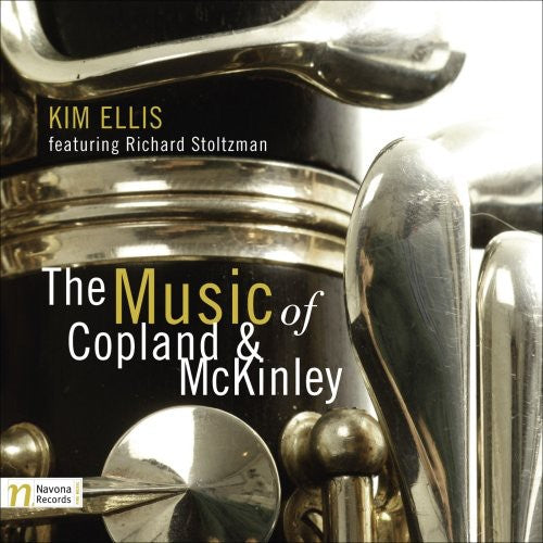 the album cover for Richard Stoltzman - Music of Copland & McKinley