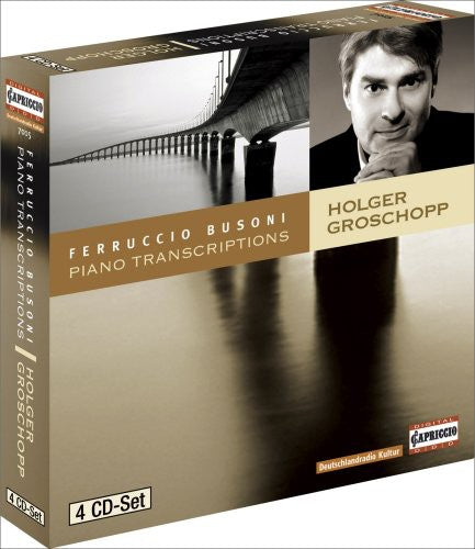 the album cover for Holger Groschopp - Piano Transcriptions