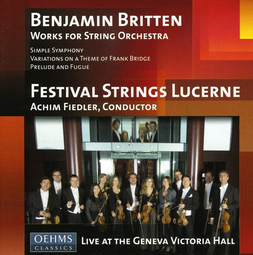Britten - Works For String Orchestra - Music CD