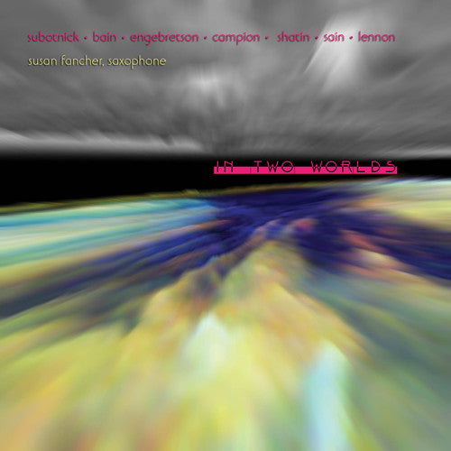 the album cover for Susan Fincher - In Two Worlds