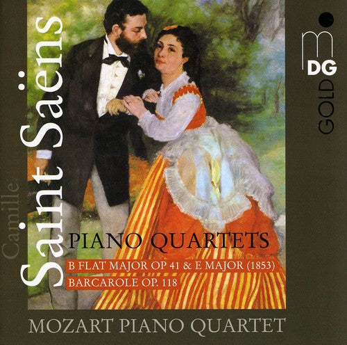 the album cover for C. SAINT-SAENS - Piano Quartets
