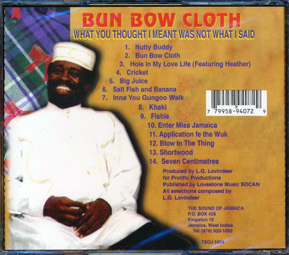 Lovindeer - Bun Bow Cloth Music CD
