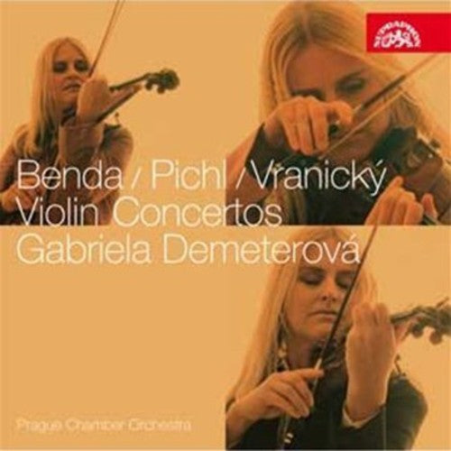 the album cover for Gabriela Demeterova - Concerto for Violin & Orchestra in D Major